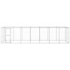 Outdoor Dog Kennel Galvanized Steel 182.3 ft²