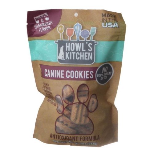 Howl's Kitchen Canine Cookies Antioxidant Formula - Chicken & Cranberry Flavor - 10 oz Howl's Kitchen Canine Cookies Antioxidant Formula - Chicken & Cranberry Flavor - 10 oz